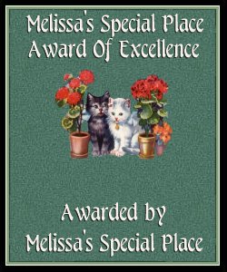 Melissa's Award Of Excellence