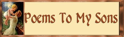 Poems To My Son Banner